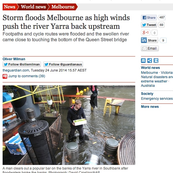 Melbourne Floods