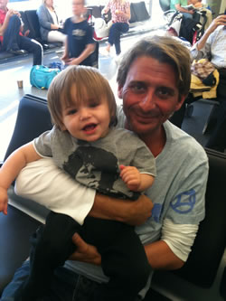 Flying with Jayden