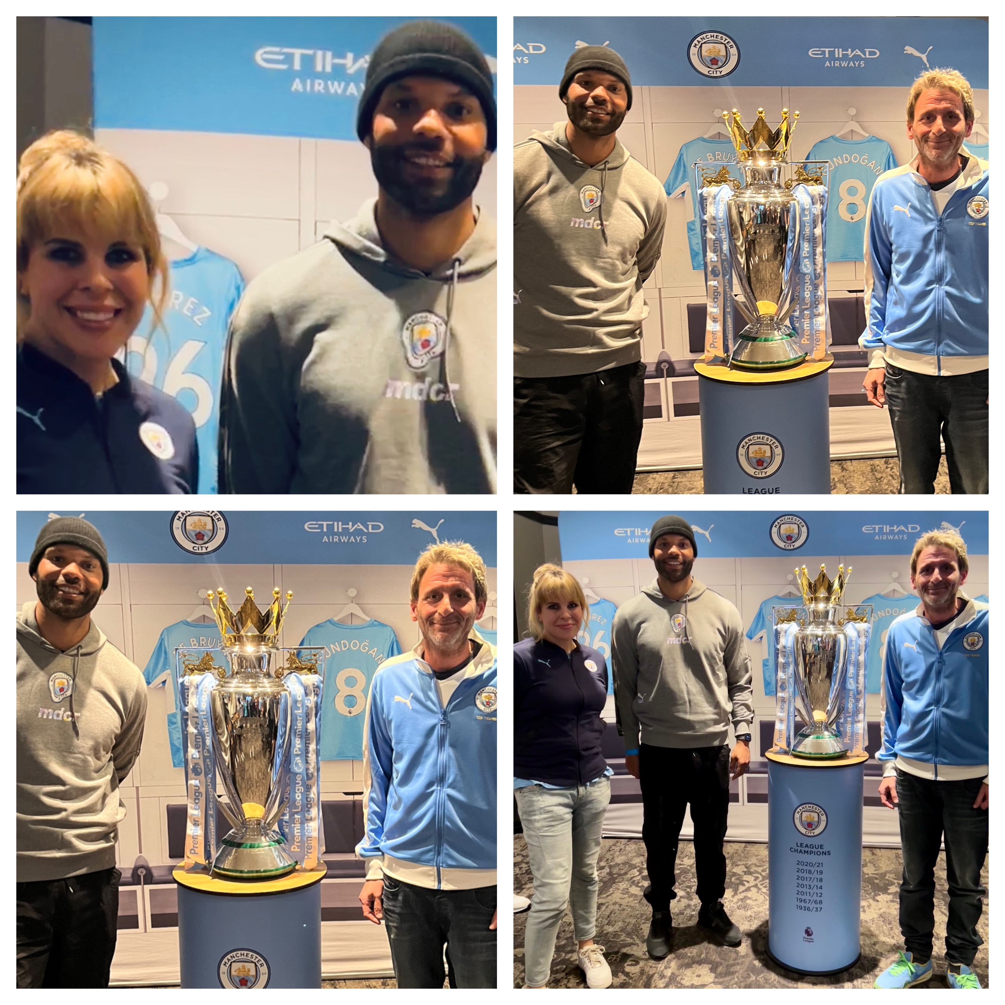 MCFC Tour with Joleon Lescott