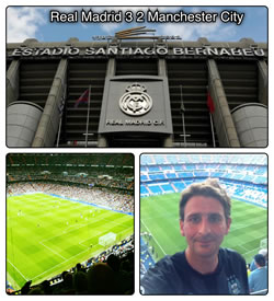 Real Madrid Manchester City Bernabeu