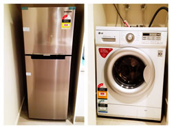New Fridge and Washing Machine