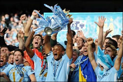 Manchester City Premier League Champions 2012