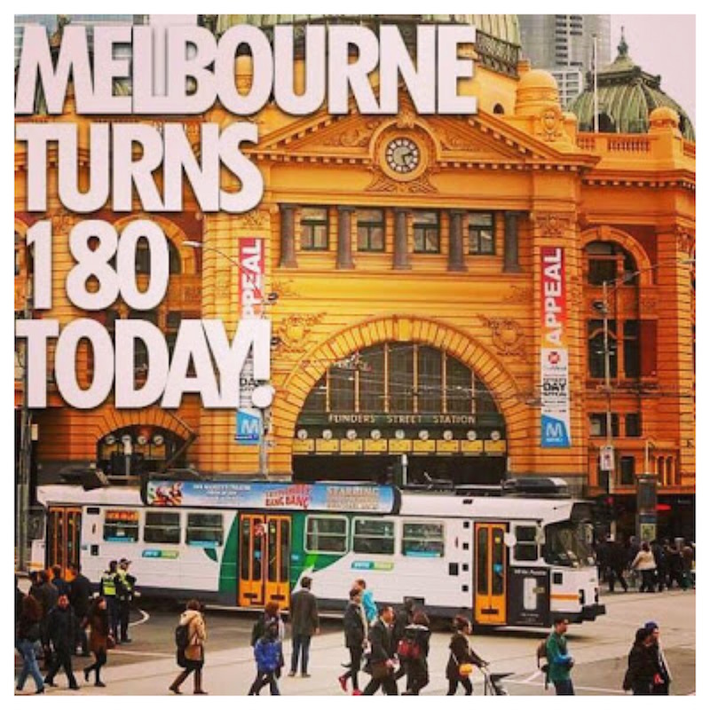 Happy 180th Birthday Melbourne