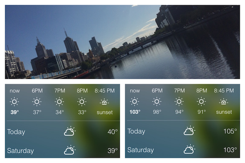 melbourne new year heatwave