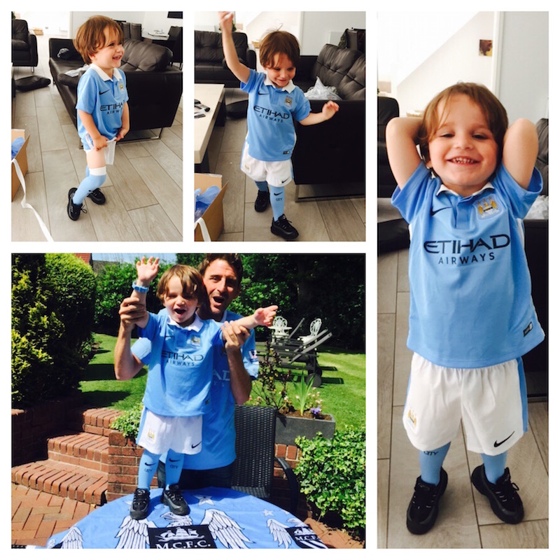 Jaxons First Football Kit
