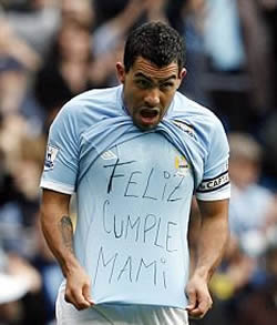 El Apache, Tevez, Manchester City